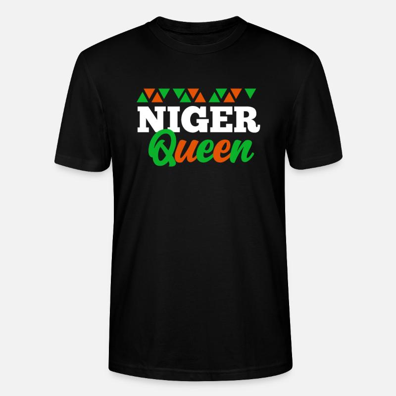 Niger - Stanley/Stella Unisex Bio-T-Shirt CRAFTER - Schwarz