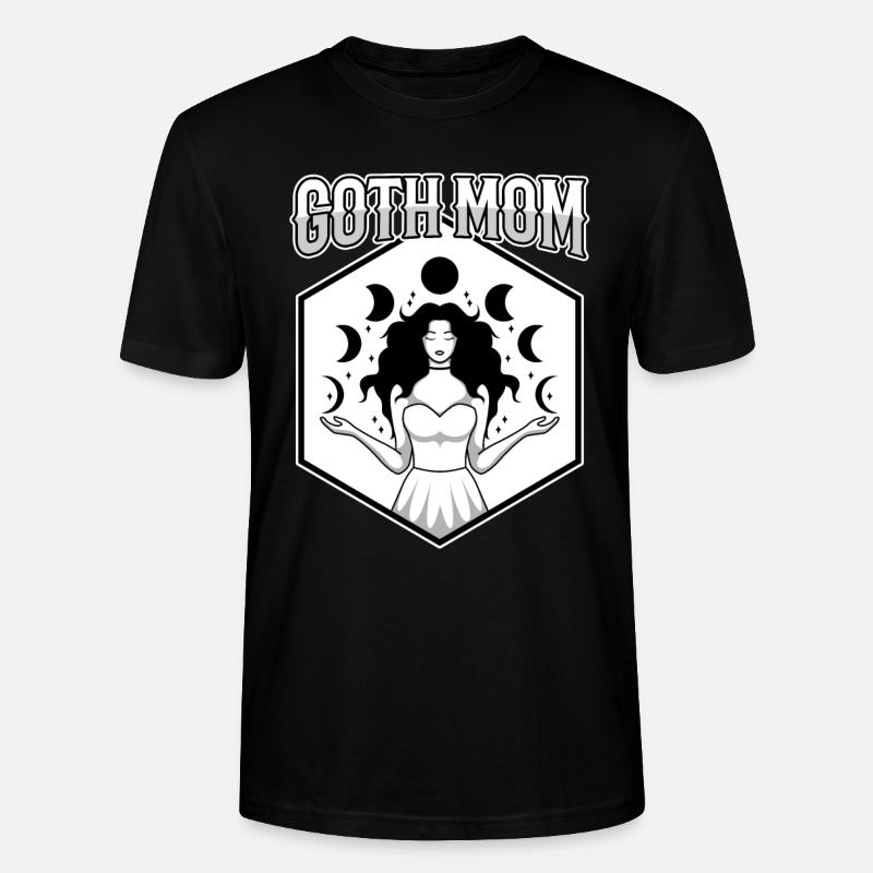 Goth Mom - Stanley/Stella Unisex Bio-T-Shirt CRAFTER - Schwarz