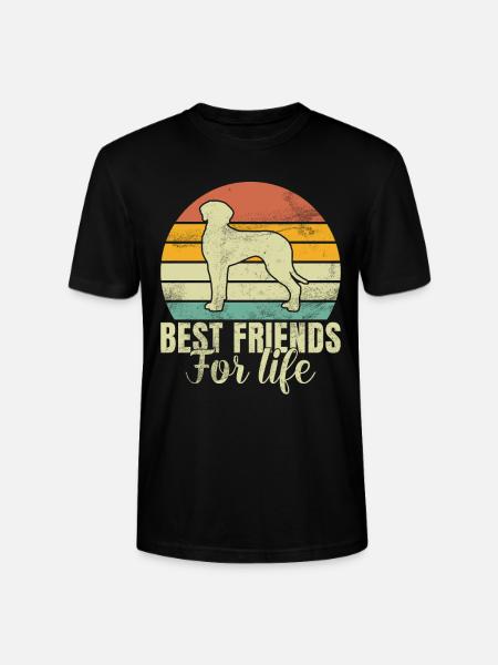 Great Dane Gifts - Stanley/Stella CRAFTER Unisex Organic T-Shirt - black