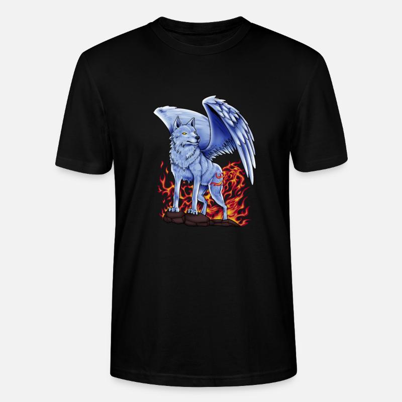 Dieu slave Simargl - T-shirt bio CRAFTER Stanley Stella Unisexe - noir