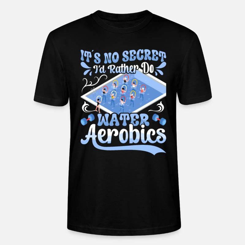 Aerobic Exercise Designs - Stanley/Stella Unisex Bio-T-Shirt CRAFTER - Schwarz