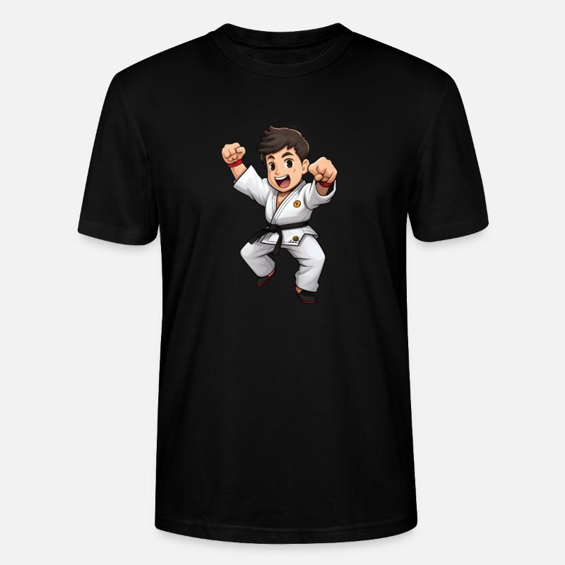 Karate - Stanley/Stella Unisex Bio-T-Shirt CRAFTER - Schwarz