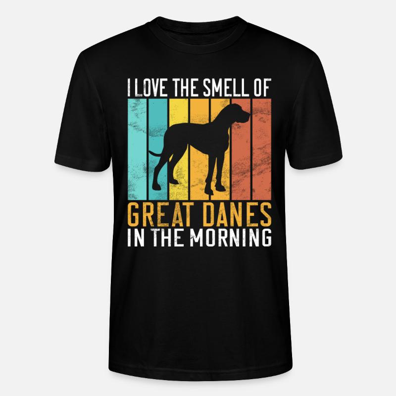 Great Dane Gifts - Stanley/Stella Unisex Bio-T-Shirt CRAFTER - Schwarz