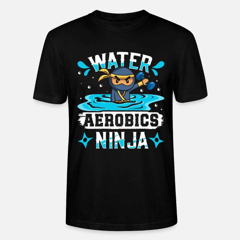 Aerobic Exercise Designs - Stanley/Stella Unisex Bio-T-Shirt CRAFTER - Schwarz