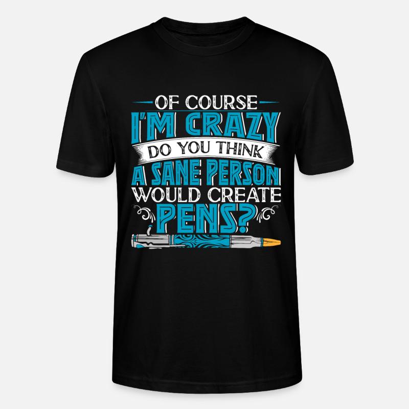 Pen Turning Kit - Stanley/Stella Unisex Bio-T-Shirt CRAFTER - Schwarz