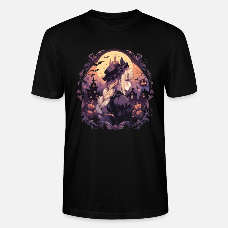 Hexe Helloween Hexen Outfit Hexen - Stanley/Stella Unisex Bio-T-Shirt CRAFTER - Schwarz