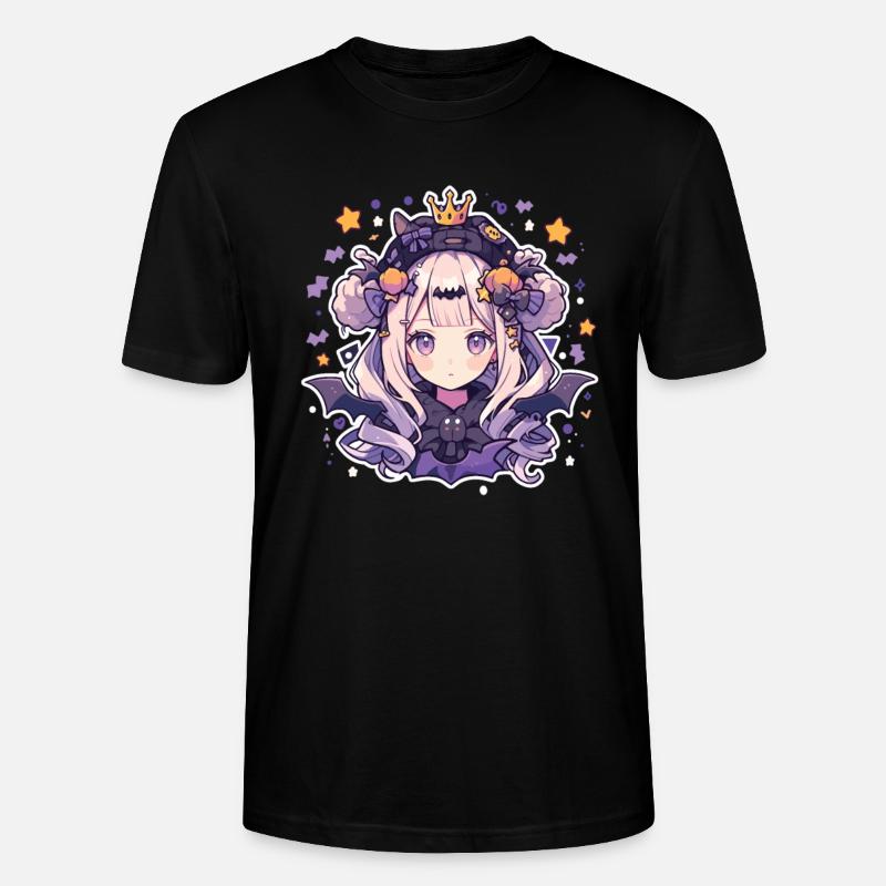 Vampir Vampire Vampir Damen Helloween - Stanley/Stella Unisex Bio-T-Shirt CRAFTER - Schwarz