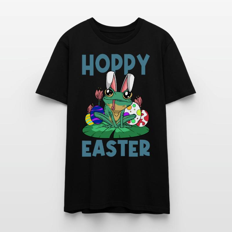 Hoppy Easter Sweet Easter Frog Easter Bunny Easter Egg Stanley/Stella CRAFTER Unisex Organic T-Shirt