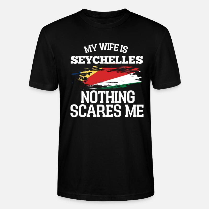 Seychellen - Stanley/Stella Unisex Bio-T-Shirt CRAFTER - Schwarz