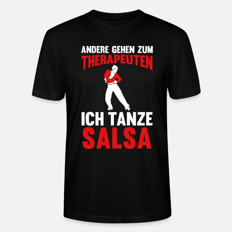 Salsa Tanz Tänzer - Stanley/Stella Unisex Bio-T-Shirt CRAFTER - Schwarz