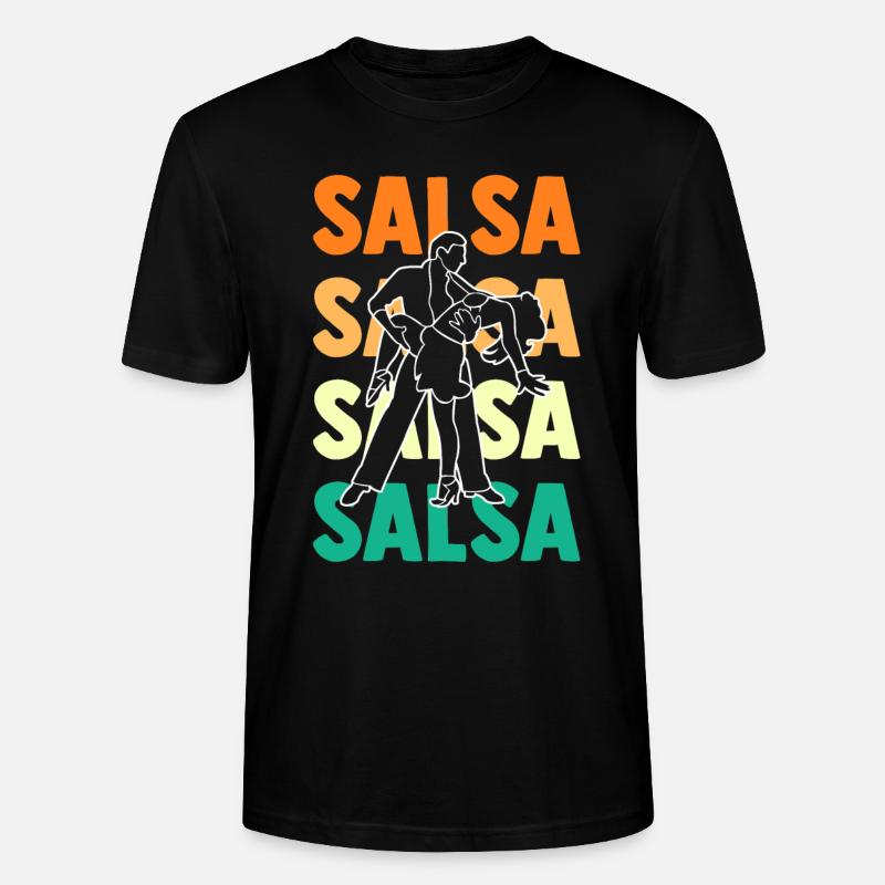 Danseuse de Salsa - T-shirt bio CRAFTER Stanley Stella Unisexe - noir