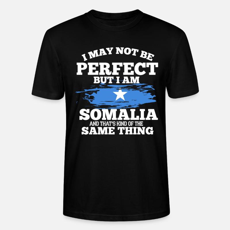 Somalia - Stanley/Stella Unisex Bio-T-Shirt CRAFTER - Schwarz