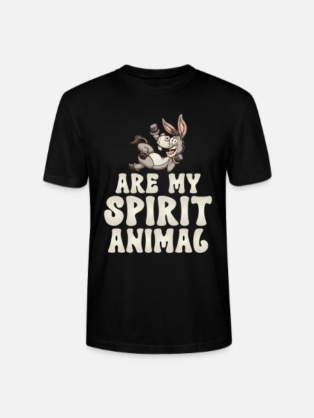 Donkey Lover Gifts - Stanley/Stella CRAFTER Unisex Organic T-Shirt - black