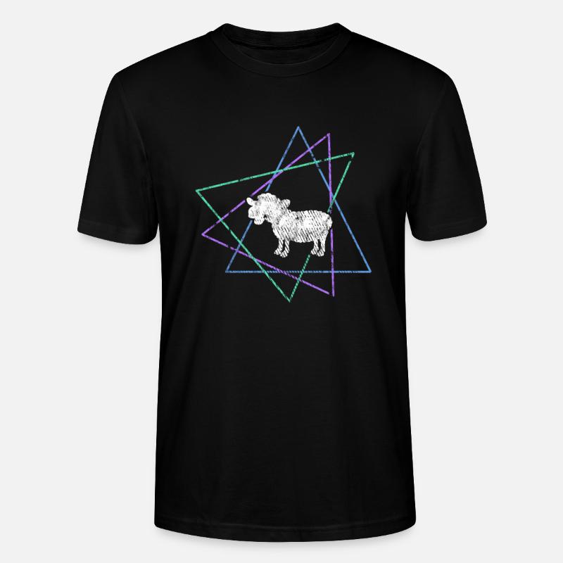 Schaf - Stanley/Stella Unisex Bio-T-Shirt CRAFTER - Schwarz