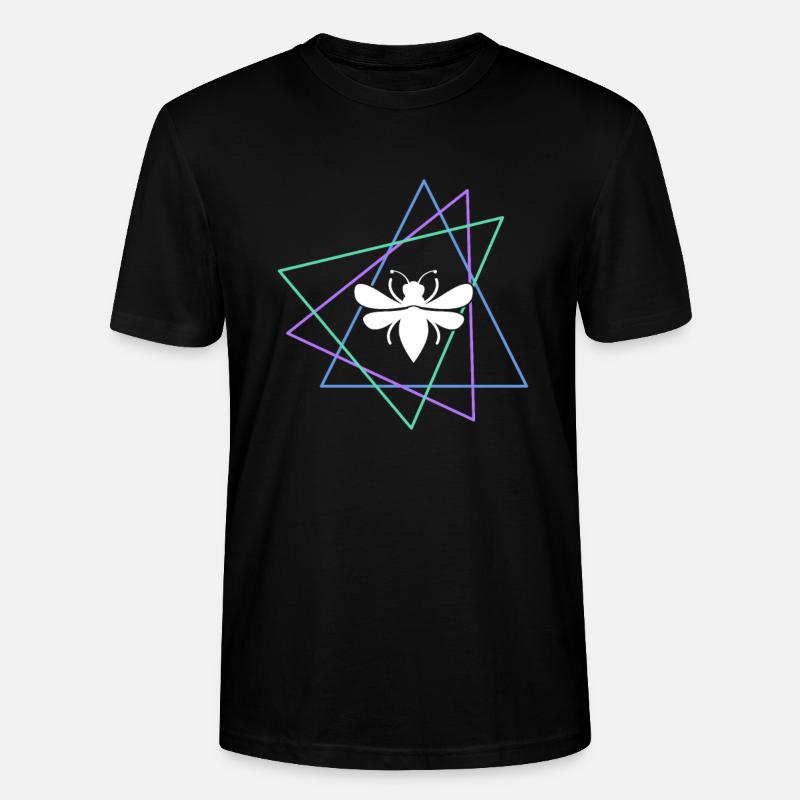 Bee - Stanley/Stella CRAFTER Unisex Organic T-Shirt - black