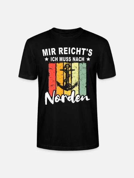 Norden - Stanley/Stella Unisex Bio-T-Shirt CRAFTER - Schwarz