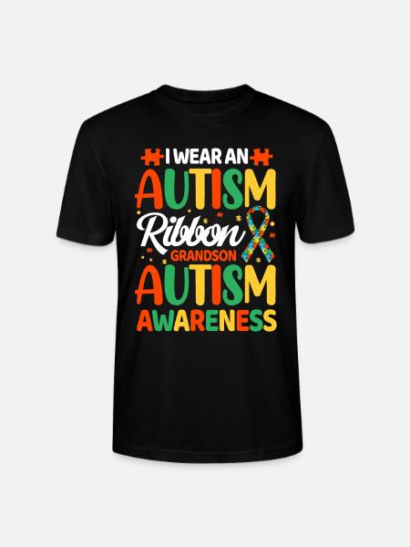 Autism Autistic - Stanley/Stella CRAFTER Unisex Organic T-Shirt - black