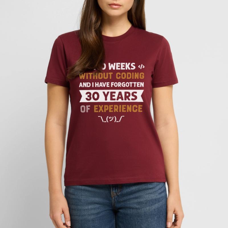 Programmierer Humor Coding Witze Entwickler Stanley/Stella Unisex Bio-T-Shirt CRAFTER