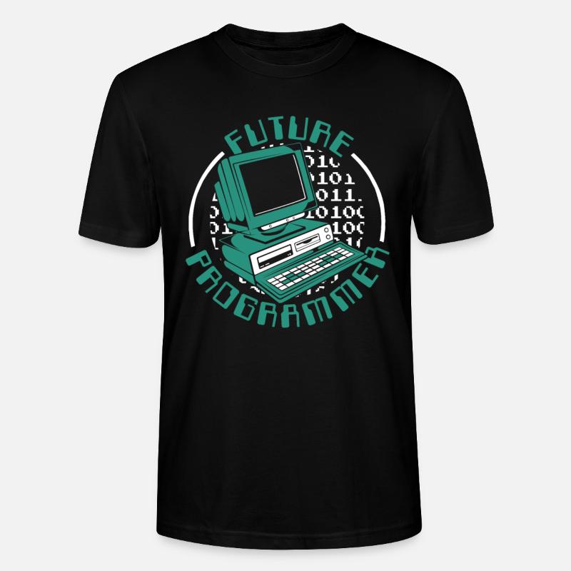 Future Programmer Softwareingenieur Developer - Stanley/Stella Unisex Bio-T-Shirt CRAFTER - Schwarz