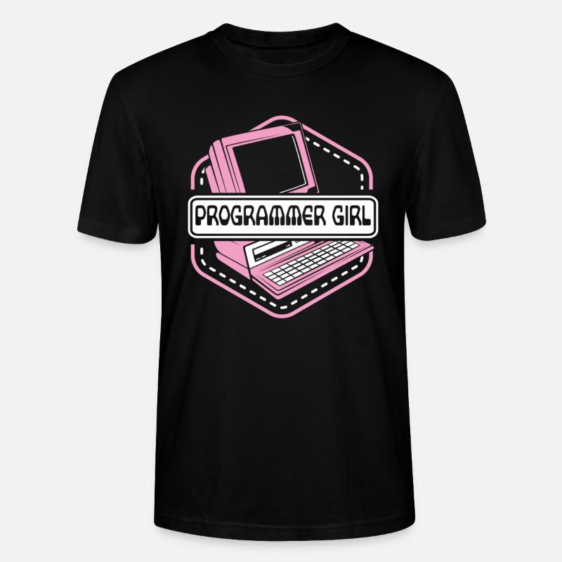 Programmeuse Ingénieur logiciel Développeur - T-shirt bio CRAFTER Stanley Stella Unisexe - noir