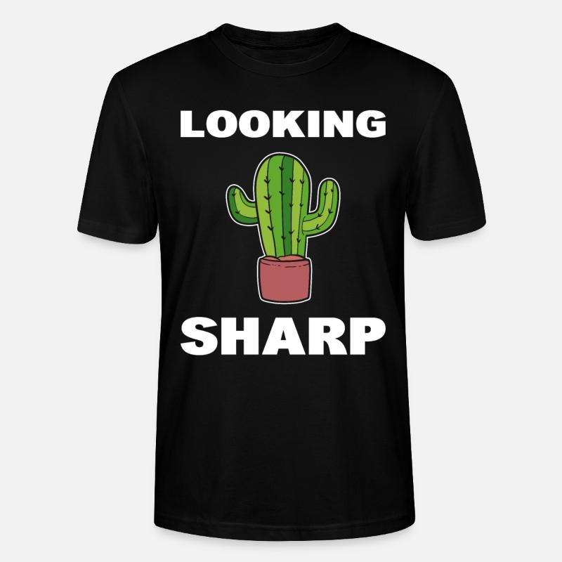 Looking Sharp Gärtner - Stanley/Stella Unisex Bio-T-Shirt CRAFTER - Schwarz