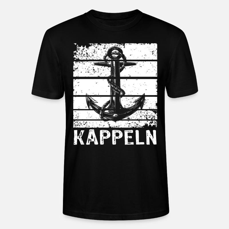 Kappeln Sprüche Kappelner Spruch - Stanley/Stella Unisex Bio-T-Shirt CRAFTER - Schwarz