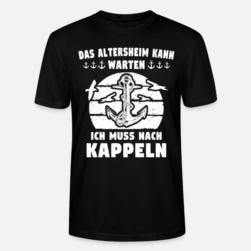Kappeln Kappelner - Stanley/Stella Unisex Bio-T-Shirt CRAFTER - Schwarz