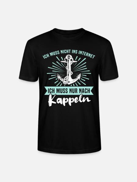 Kappeln Sprüche Kappelner Spruch - Stanley/Stella Unisex Bio-T-Shirt CRAFTER - Schwarz