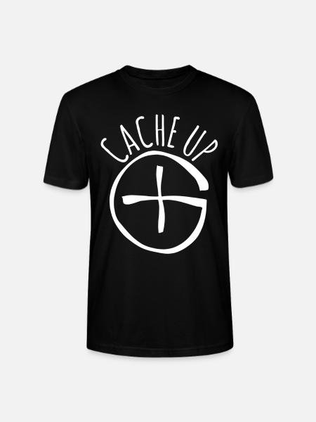 Geocacher Schatzsuche Chache Geocache - Stanley/Stella Unisex Bio-T-Shirt CRAFTER - Schwarz