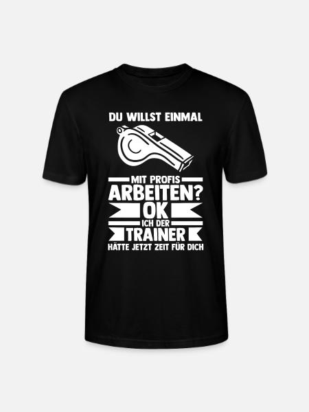 Sportmannschaft Trainer - Stanley/Stella Unisex Bio-T-Shirt CRAFTER - Schwarz