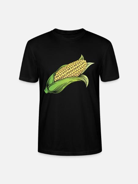 Maiskolben Mais - Stanley/Stella Unisex Bio-T-Shirt CRAFTER - Schwarz
