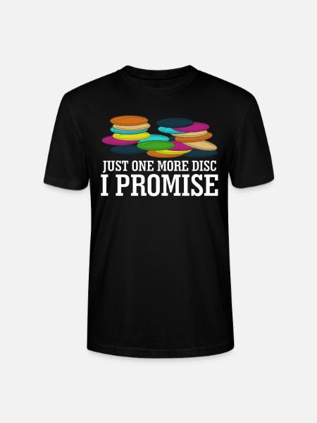 Disc golf Frisbees Discgolf Frisbee - Stanley/Stella CRAFTER Unisex Organic T-Shirt - black