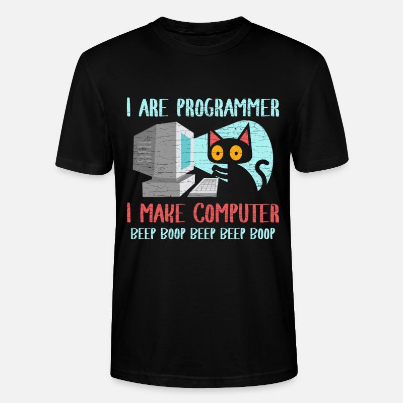 Programmierer Coder - Stanley/Stella Unisex Bio-T-Shirt CRAFTER - Schwarz