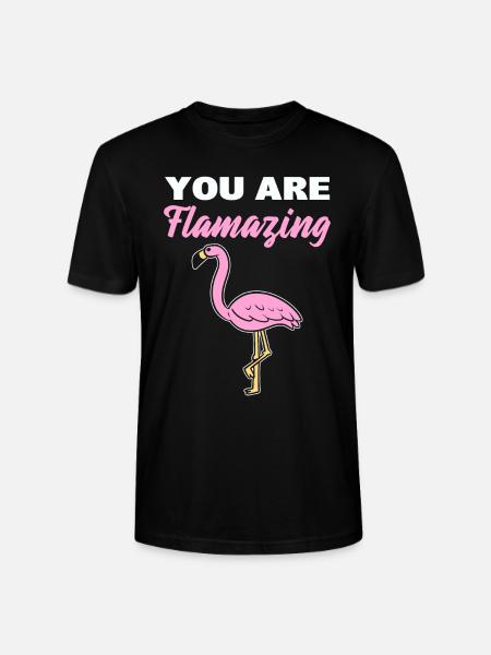 You Are Flamazing Zooarbeiter - Stanley/Stella Unisex Bio-T-Shirt CRAFTER - Schwarz