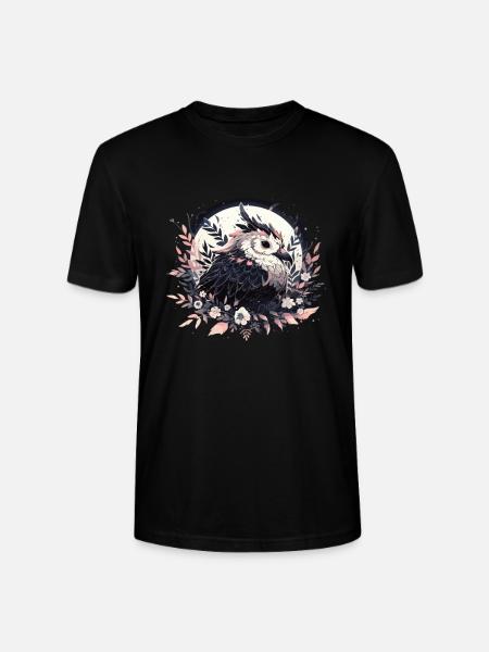 Bird Birds Bird Head Bird Animals Nature - Stanley/Stella CRAFTER Unisex Organic T-Shirt - black