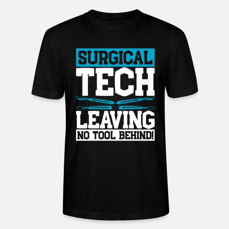 Assistant chirurgical Tech chirurgical - T-shirt bio CRAFTER Stanley Stella Unisexe - noir