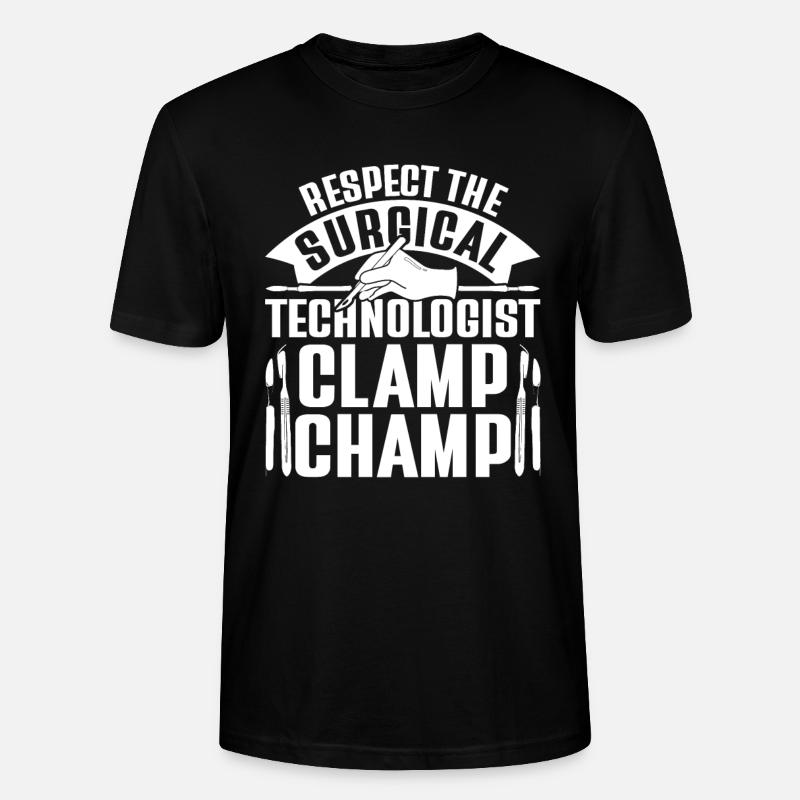 Assistant technique chirurgical - T-shirt bio CRAFTER Stanley Stella Unisexe - noir