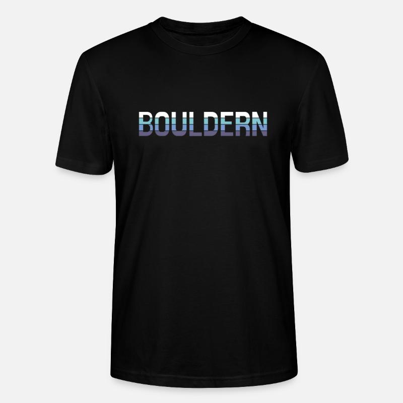 Klettern - Stanley/Stella Unisex Bio-T-Shirt CRAFTER - Schwarz