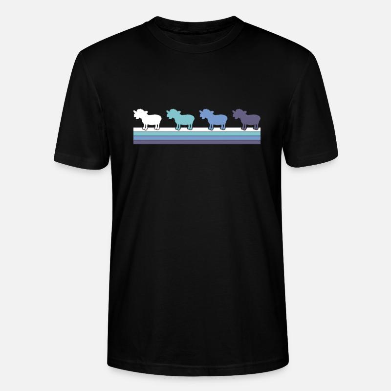Schaf - Stanley/Stella Unisex Bio-T-Shirt CRAFTER - Schwarz