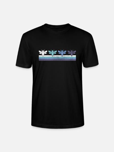 Biene - Stanley/Stella Unisex Bio-T-Shirt CRAFTER - Schwarz