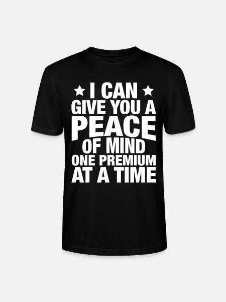 Funny insurance broker - Stanley/Stella CRAFTER Unisex Organic T-Shirt - black