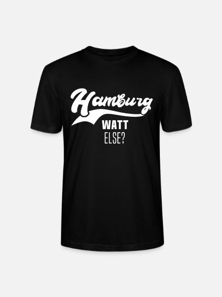 Hamburg Hamburger - Stanley/Stella Unisex Bio-T-Shirt CRAFTER - Schwarz