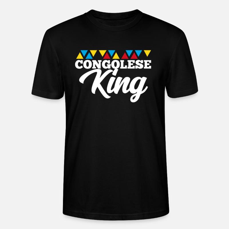 Kongo - Stanley/Stella Unisex Bio-T-Shirt CRAFTER - Schwarz