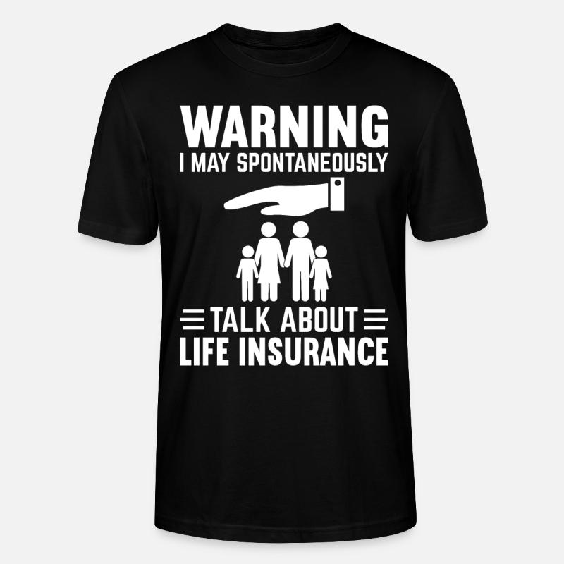Funny Agent Broker - Stanley/Stella Unisex Bio-T-Shirt CRAFTER - Schwarz