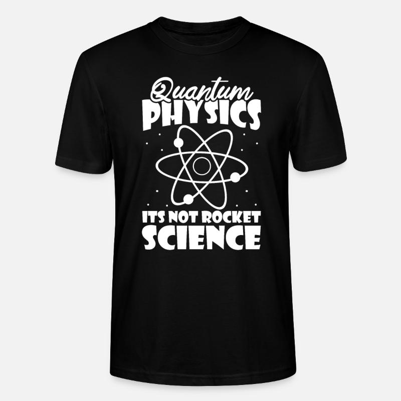 Physique Physiciens Physique quantique - T-shirt bio CRAFTER Stanley Stella Unisexe - noir