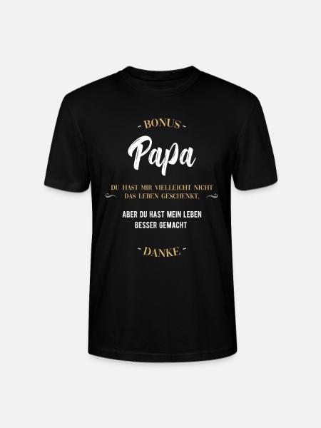 Bester Bonus - Stanley/Stella Unisex Bio-T-Shirt CRAFTER - Schwarz