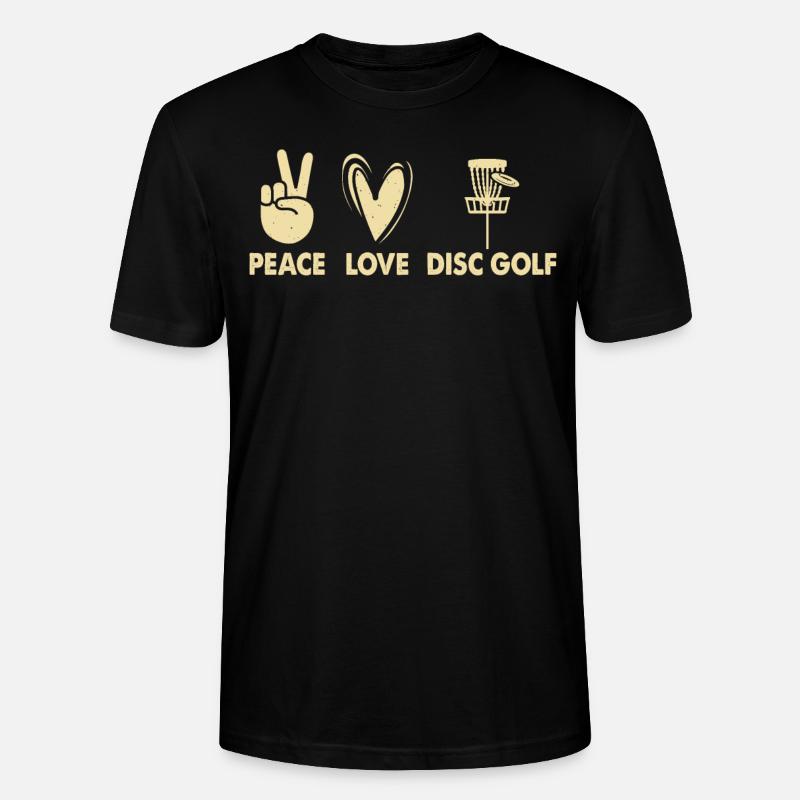 Discgolf Disc Golf - T-shirt bio CRAFTER Stanley Stella Unisexe - noir