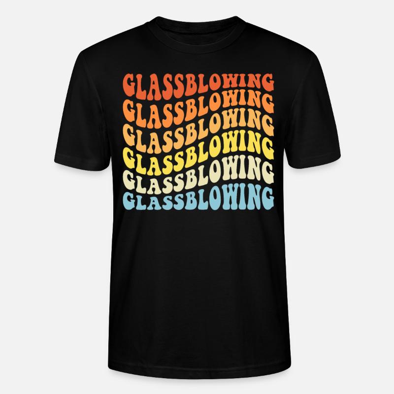 Glasbläser - Stanley/Stella Unisex Bio-T-Shirt CRAFTER - Schwarz