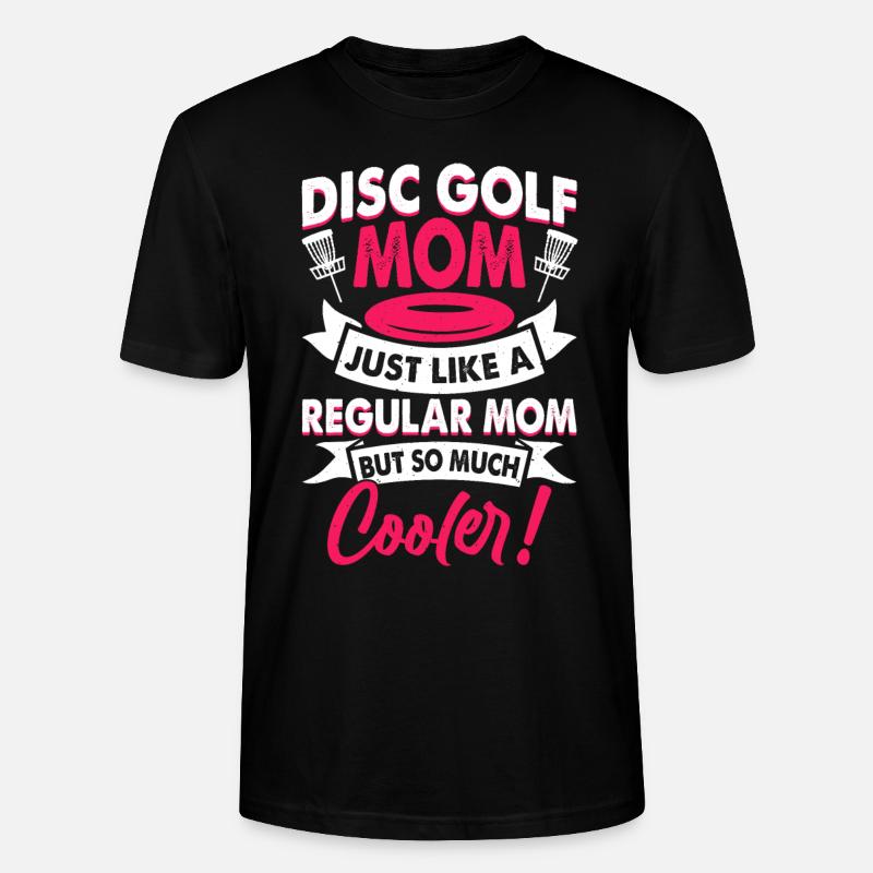 Discgolf Disc Golf - T-shirt bio CRAFTER Stanley Stella Unisexe - noir