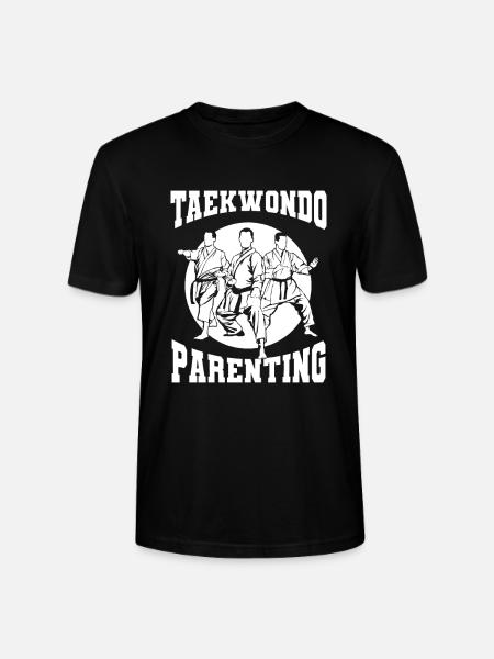 Taekwondo Taekwondo Vater - Stanley/Stella Unisex Bio-T-Shirt CRAFTER - Schwarz